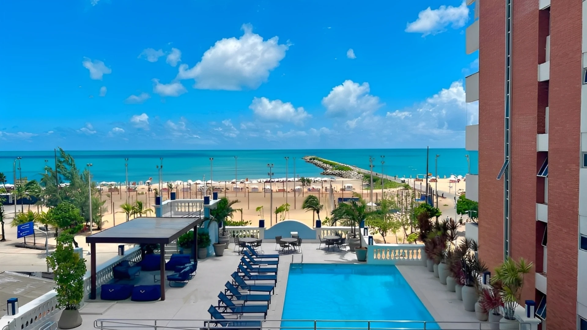 hotel fortaleza ceara vista para o mar - Quartos Hotel Sonata de Iracema - Localização 1